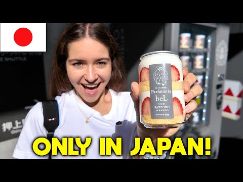 Trying CRAZY Japanese Vending Machines in Tokyo! 🇯🇵