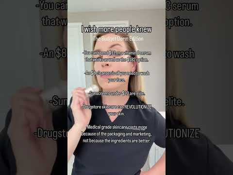 The Budget Derm Commandments🥵 Questions?! 👇