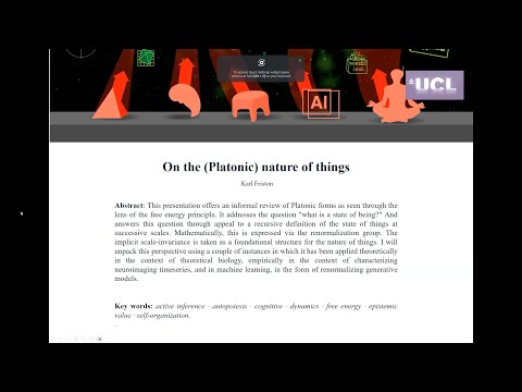 "On the (Platonic) Nature of Things" by Karl Friston