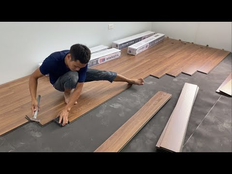 Techniques Construction Bedroom Floor With Wood & How To Install Wooden Floors Step By Step
