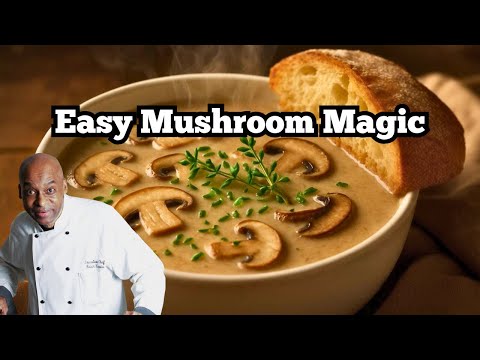 Easy Cream of Mushroom Soup Anyone Can Make!