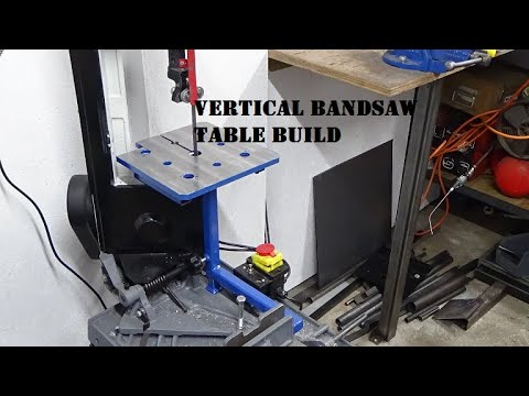 Cormak 4 x 6 Bandsaw - Vertical Table Build