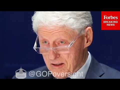 Bill Clinton Asked To Explain Epstein's 17 Reported Visits To The White House During Presidency