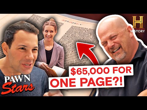 The Best of Adam: Rare Pages & Priceless History | Pawn Stars