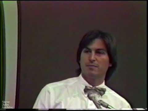“Put something back,” Steve Jobs, International Design Conference in Aspen, 1983
