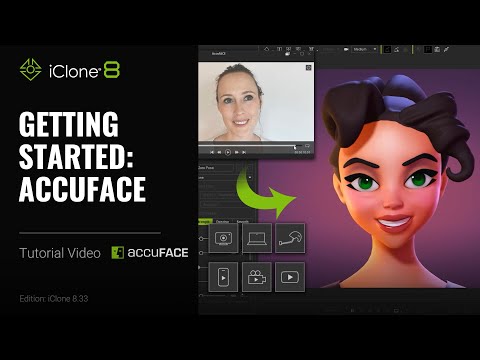Getting Started with AccuFACE Facial Mocap | iClone 8 Tutorial