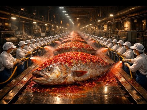 Food Tour Process | Inside Korea’s 40-Ton Fish Cake Factory