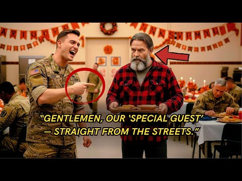 They Invited the Homeless Veteran to Thanksgiving as a Joke— Until His Medal of Honor Froze Everyone