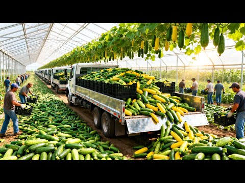 Más de 100 cosechas impresionantes este año 💥 ¡Millones de frutas y verduras en una recolección sin