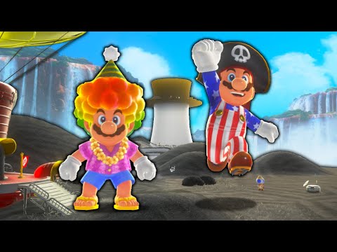 We Randomized EVERYTHING in Mario Odyssey Then Raced