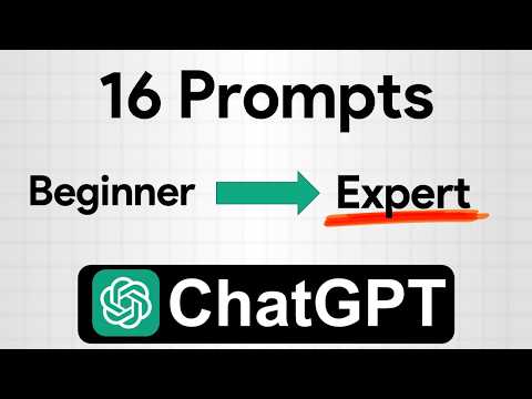 ChatGPT Tutorial 2025 - [Become An AI Power User in 30 Minutes]