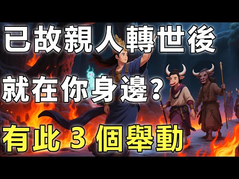 已故親人轉世後就在你身邊？高僧揭示：通過這三個舉動可以認出！【輪回|因果|佛學】