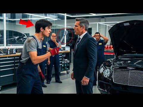 NINGÚN MECÁNICO AGUANTABA AL MILLONARIO...HASTA QUE UN NOVATO LO ENFRENTÓ SIN MIEDO