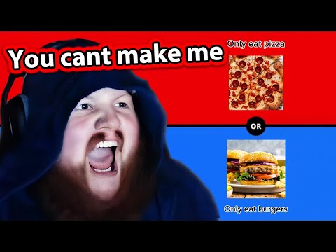 Caseoh Loses It Playing WOULD YOU RATHER