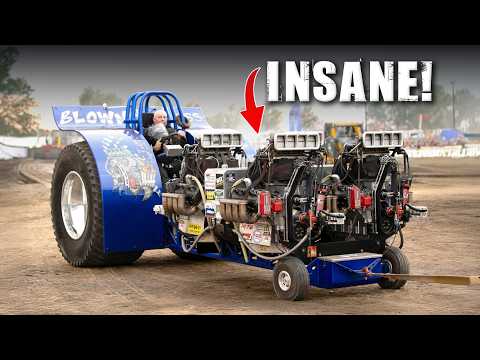 15,000 HORSEPOWER Tractor Racing.. it was NUTS! (PullTown USA 2025)