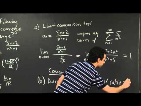 Comparison Tests | MIT 18.01SC Single Variable Calculus, Fall 2010
