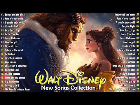 Walt Disney Songs Collection with Lyrics 2025 🛕 The Most Romantic Disney Songs - Disney Soundtracks