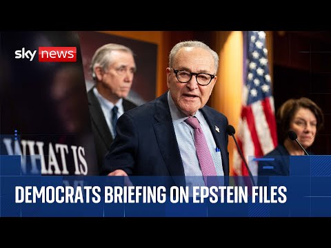 Democrats hold briefing as deadline for Epstein files release approaches