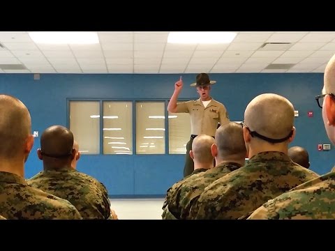 These Are The First Words From Drill Instructors In Marine Boot Camp