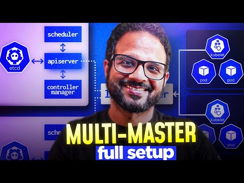Day 55 - Kubernetes Multi Master Cluster Setup With Loadbalancer