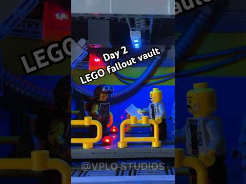 Day 2 of showing you my LEGO fallout vault #lego #fallout