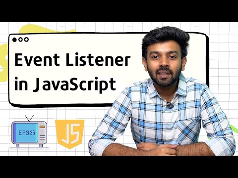 Event Listener in Java Script | JS for Beginners - 35 | code io - Tamil