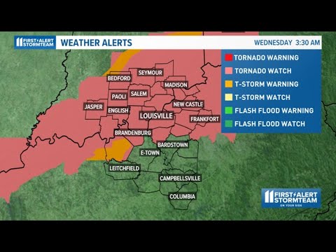 LIVE: Tracking severe weather in Kentucky, Indiana