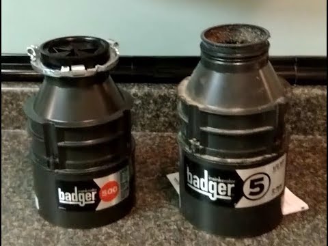 Replacing Old InSinkErator Badger 5 with new InSinkErator Badger 500