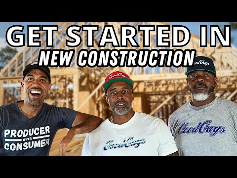 how to get started building new construction houses to flip