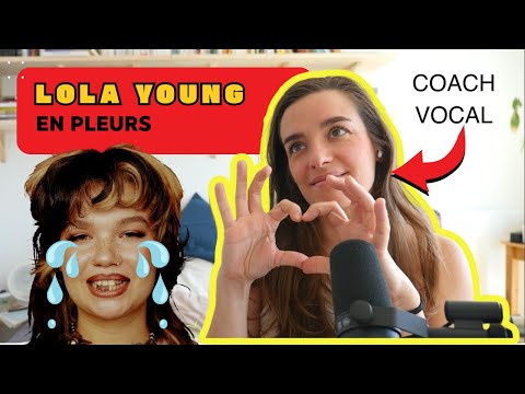 Lola Young en pleurs !! Coach Reac