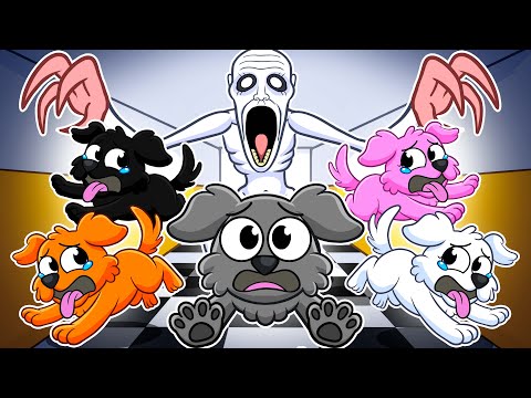Becoming DOGS to Escape SCP FACILITY in Roblox With MY SPRUNKI FRIENDS...