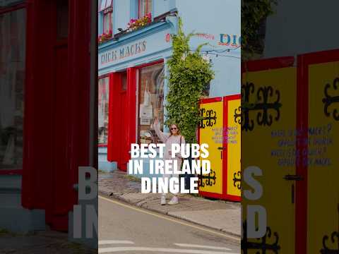 Best pubs in Dingle. Top 6 recommendations. #travel #exploreireland #ireland