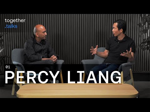 Together Talks | Ep 1: Percy Liang on Open Source, AI Evaluations, and the Future of LLMs