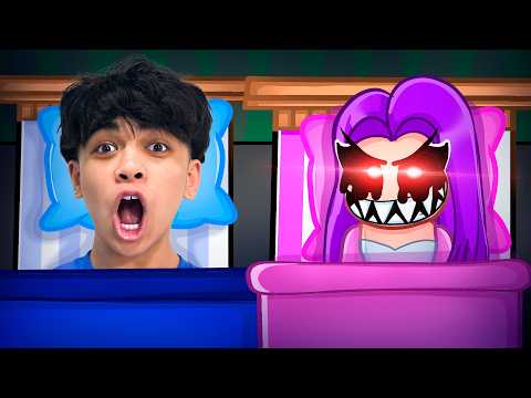 Nico & Zoey SLEEPOVER In Roblox...