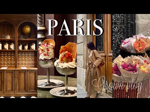 Paris Vlog🇫🇷"パリで人気のお洒落なお店を巡る旅💐"  紅茶専門店| アンジェリーナ | オルセー美術館 |お土産 |エティハド航空で７泊９日のパリ旅行✈️