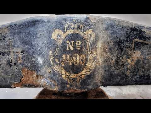 This 130-Year-Old Book Press Was ALMOST SCRAPPED! - Alexanderwerk Restoration