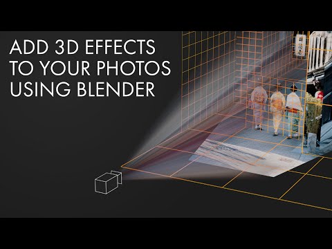 Add 3D Effects to Your Photos with Camera Projection Mapping in Blender 2.8