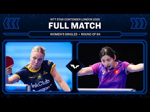 FULL MATCH | Christina Kallberg vs Lam Yee Lok | WS R64 | #WTTLondon 2025