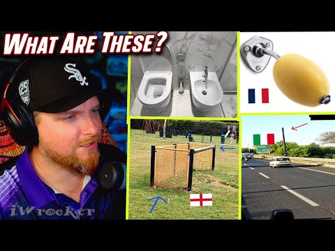 These Things Found In Europe I've Never seen as an American..