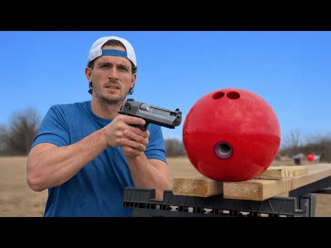 Can a Bowling Ball Stop a 50 Cal Sniper Rifle?