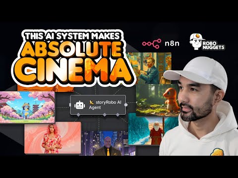 This Nanobanana System 🍌 makes Consistent Longform Films, Hourly (n8n no-code AI automation 🥚)