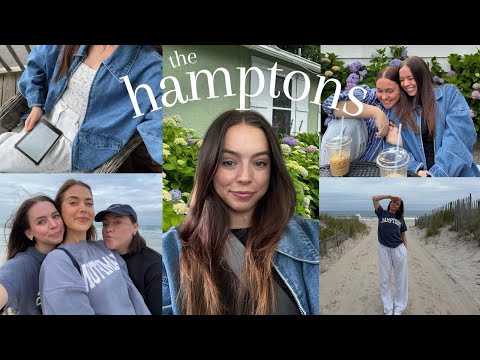 a cosy weekend in the hamptons 📖☁️🐚 reading, house tour, exploring & being silly with my besties