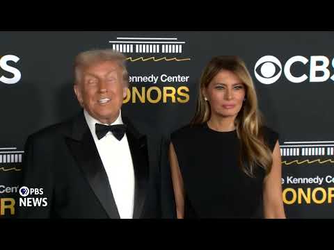 WATCH: Trump speaks to reporters before hosting Kennedy Center Honors ceremony