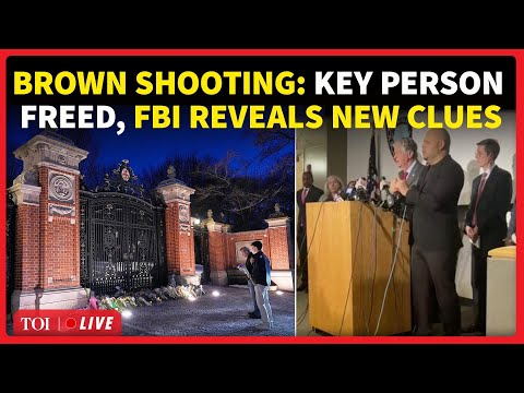 LIVE: Major Twist in Brown University Shooting — Person of Interest Released, FBI Shares New Photos