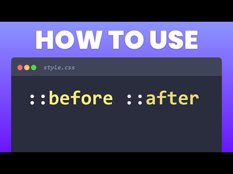 Learn CSS ::before and ::after in 4 Minutes