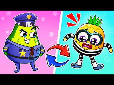 Real vs Fake Policeman | Police Song + More Nursery Rhymes & Kids Songs |Funny Kids Songs by Yum Yum