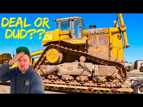 DID I GET SCREWED!?!? is there anything salvageable on the 120,000 CAT D10R?????