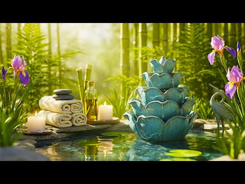 Relaxing Spa Music • Gentle Sounds of Water 🌻 Relieves Stress and Anxiety