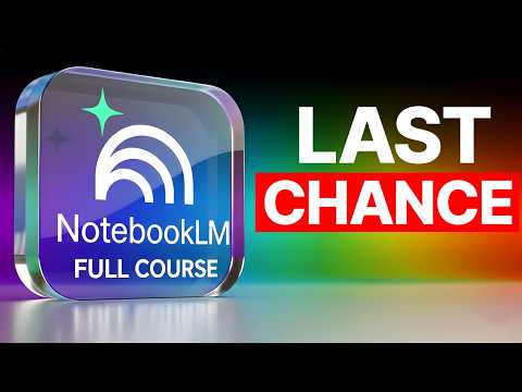NotebookLM FULL COURSE 1 HOUR (Build & Automate Anything)