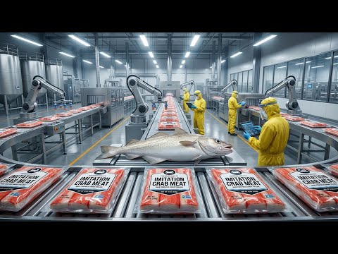 Inside the Largest Surimi Factory – How Fish Becomes Imitation Crab
